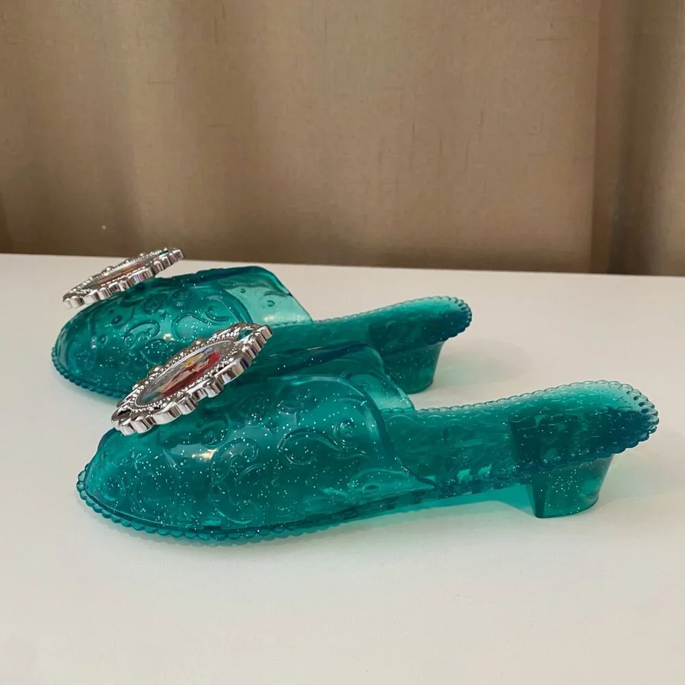 Disney Little Mermaid Ariel‎ Girls Dress-Up Play Shoes 7